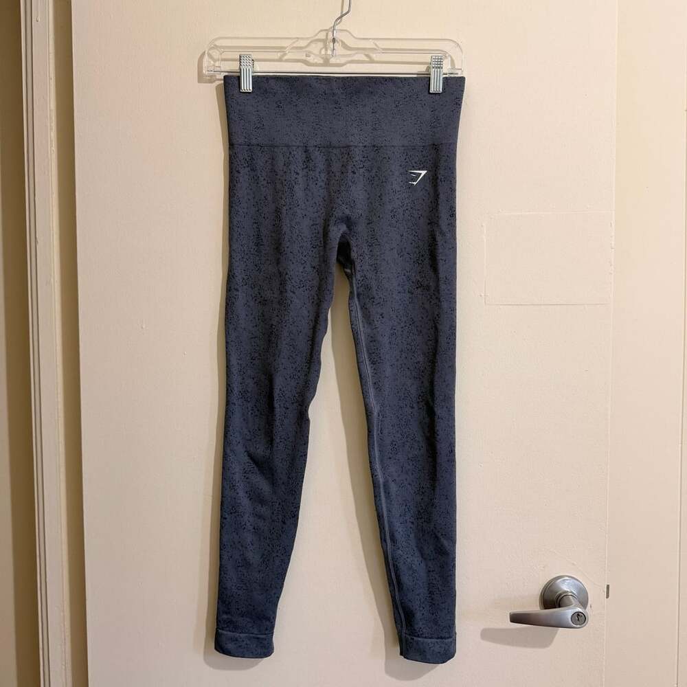 Gymshark Adapt Fleck Seamless Leggings Size M Blue
